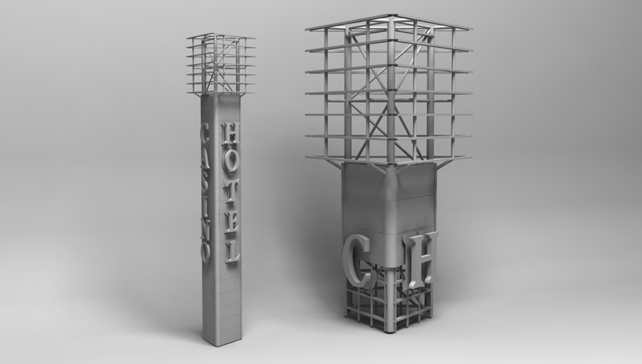 modelado 3d obra arquitectonica